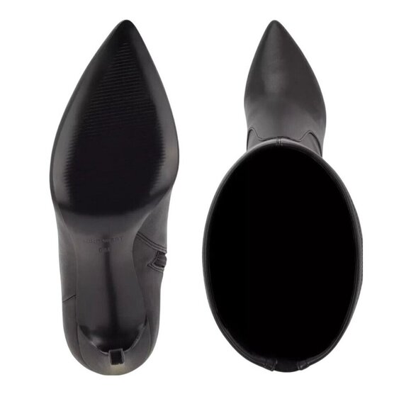 NINE WEST / Tacy 3 / Over / The Knee / Black / Boots / Faux Leather / Stiletto H - Picture 5 of 8